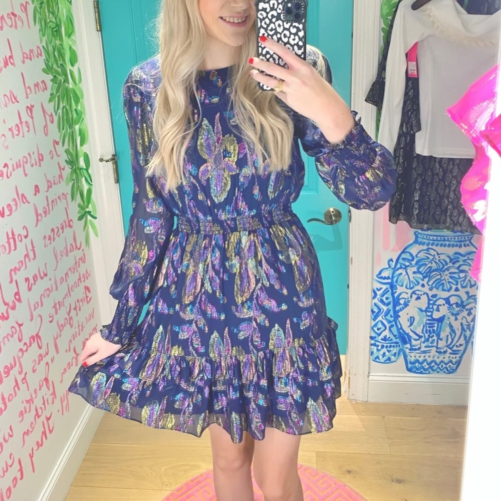 NWT Lilly Pulitzer Dotti Silk Dress